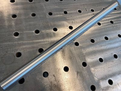 Nerezová trubka po broušení